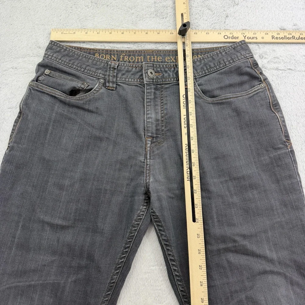 PrAna Pants Mens 32 X 30 Gray Chino Slim Stretch Cotton Polyester Spandex